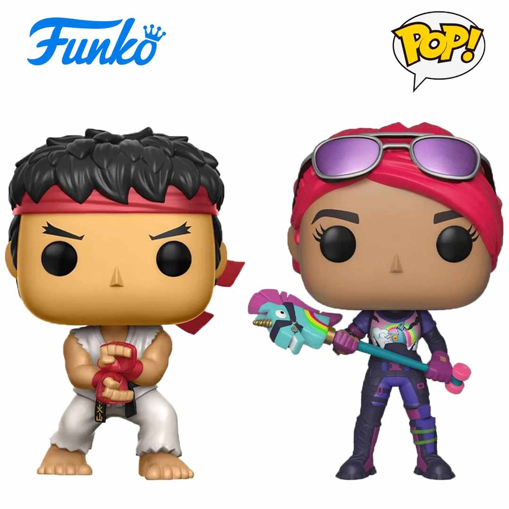 Funko POP! Fortnite: 2-Pack Ryu & Brite Bomber Vinyl Figures