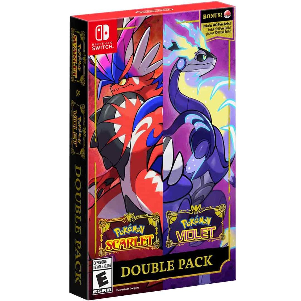 NS Pokemon Scarlet and Violet Double Pack NTSC