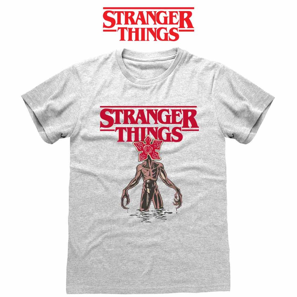 Stranger Things Logo Demogorgon T-Shirt (M)