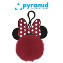 Pyramid - MINNIE MOUSE (EARS AND BOW) POM POM KEYCHAIN