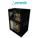 Pyramid - The Godfather (Corleone Crest) Mug Coaster & Keychain Gift Set of 3
