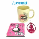 Pyramid- Disney- Alice In Wonderland Vintage- Mug Coaster & Keychain Gift Set of 3