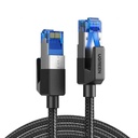 Ugreen Cat8 Shielded Round Braided Cable Modular Plugs - 3M
