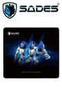 SADES Frost Cloth Gaming Mouse Pad