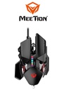 Meetion GM80 Transformers Gaming Mouse- Black