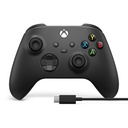 Xbox Series X Wireless Controller For Windows+ Cable Black