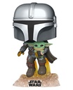 FUNKO POP!  Tv: The Mandalorian - Mando Flying w/Jet