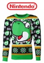 Nintendo - Super Mario Yoshi Knitted Christmas Unisex Jumper - XL