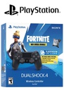 PS4 DS4 Controller Black + Fortnite Bundle R1