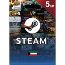Steam Wallet Card 5 KWD (Kuwait Account)