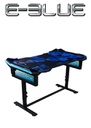 E-Blue EGT004 HIGHT ADJUSTABLE  RGB GAMING DESK