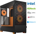 CORE EC1-2 Gaming PC i5 12th Gen/16GB DDR4/512 SSD Nvme/RX7600 DDR6/WIN 11+ Free MSI Monitor