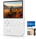 ANBERNIC RG40XXV Handheld Game Console Linux System 4.0 Inch Screen 128GB WHITE