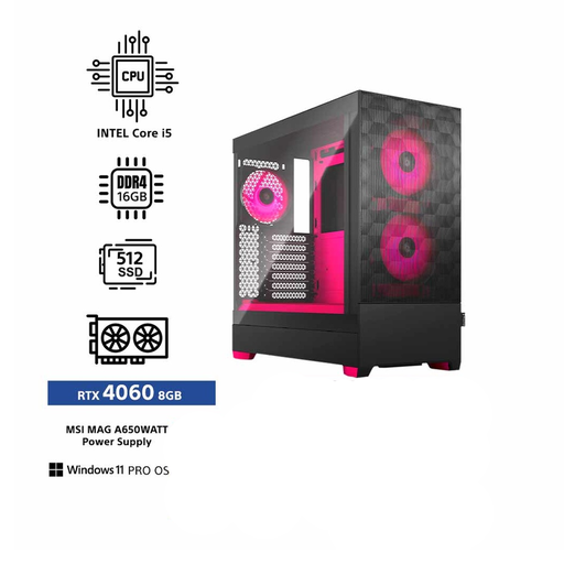 [698492] Gaming PC CORE EC2A - i5 12th Gen/16GB DDR5/512GB SSD M.2/GeForce 4060/Win11