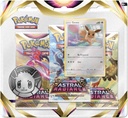 Pokemon Sword & Shield Trading Card Game Astral Radiance Three-Booster Blister