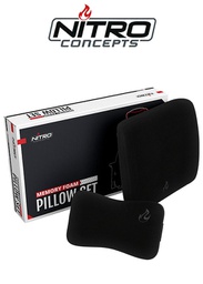 [676577] Nitro Concepts Memory Foam Pillow-Set black/black