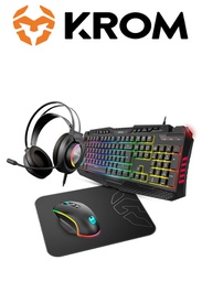 [676728] KROM KRITIC RGB Rainbow Gaming Kit