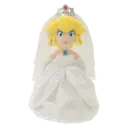 San Ei Mario Princess Peach Wedding Style Plush