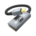 Mowsil Mini DisplayPort to HDMI Adapter Gold-Plated Plug & Play