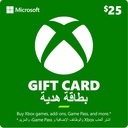 Xbox Live: $25 - USA Account [Digital Code]
