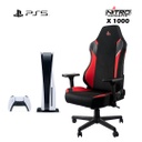 PS5 Console Disc Edition - X1000 Pro Gamer Bundle (RED)