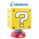 Paladone Super Mario Question Block Light with Mario Dangling