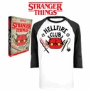 Stranger things Hellfire Club Adult boxed Pop! T-shirt M