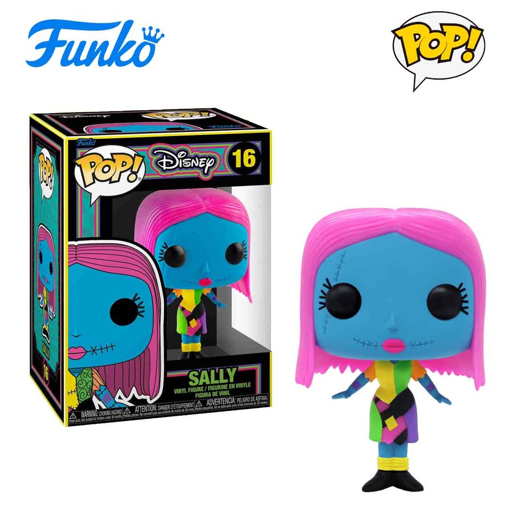 Funko - POP! Disney: The Nightmare Before Christmas (BLKLT) - Sally