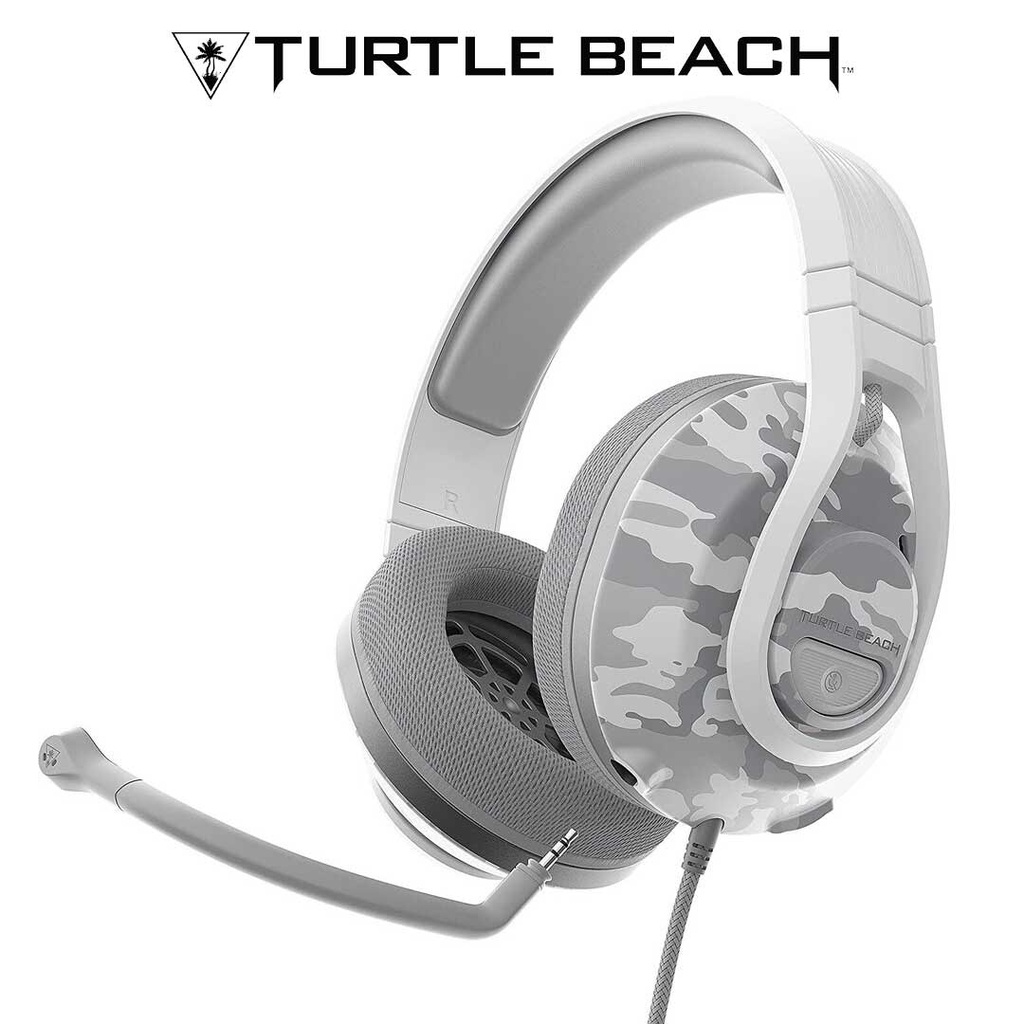 Turtle Beach Recon 500 Wired Gaming Headset: Arctic Camo