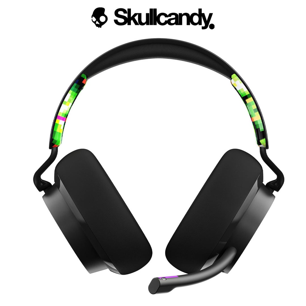 Skullcandy SLYR Multi-Platform Wired Gaming Headset - Black and Green DigiHype