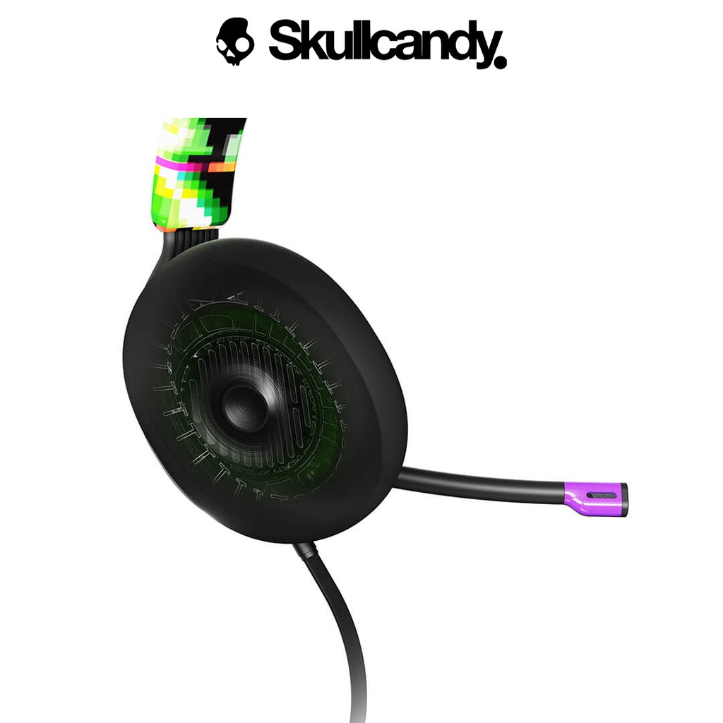 Skullcandy SLYR Multi-Platform Wired Gaming Headset - Black and Green DigiHype