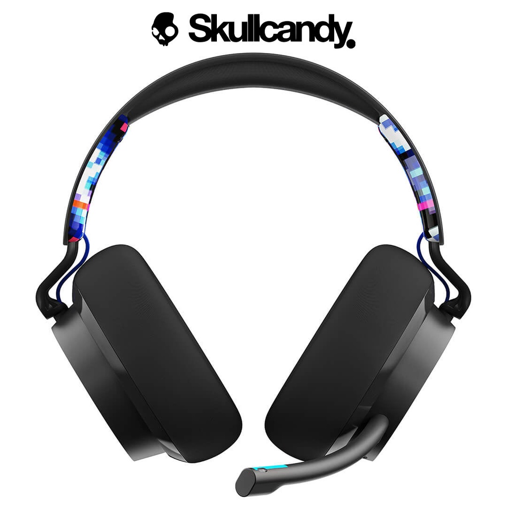 Skullcandy SLYR Pro Multi-Format Wired Gaming Headset - Black and Blue DigiHype