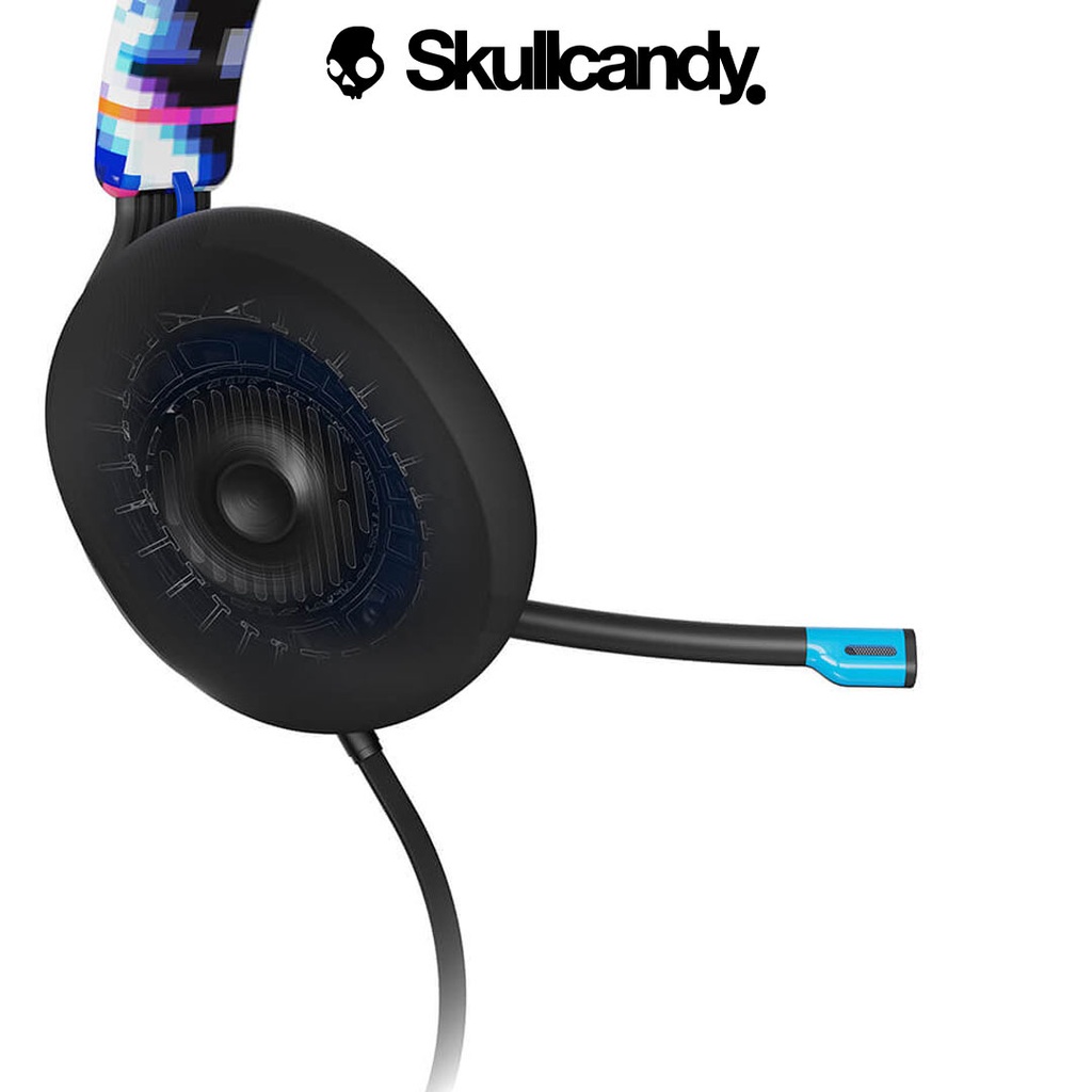 Skullcandy SLYR Pro Multi-Format Wired Gaming Headset - Black and Blue DigiHype