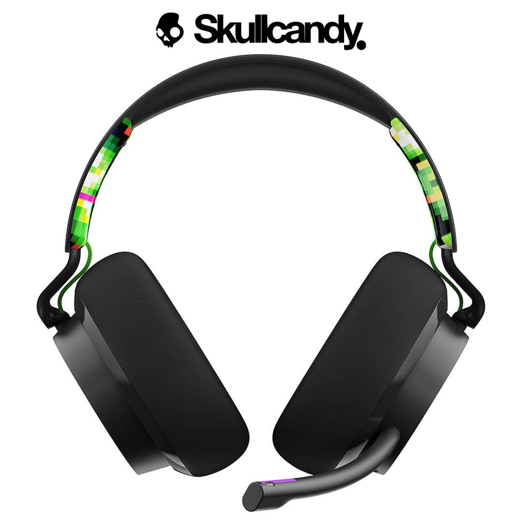 Skullcandy SLYR Pro Multi-Format Wired Gaming Headset - Black and Green DigiHype