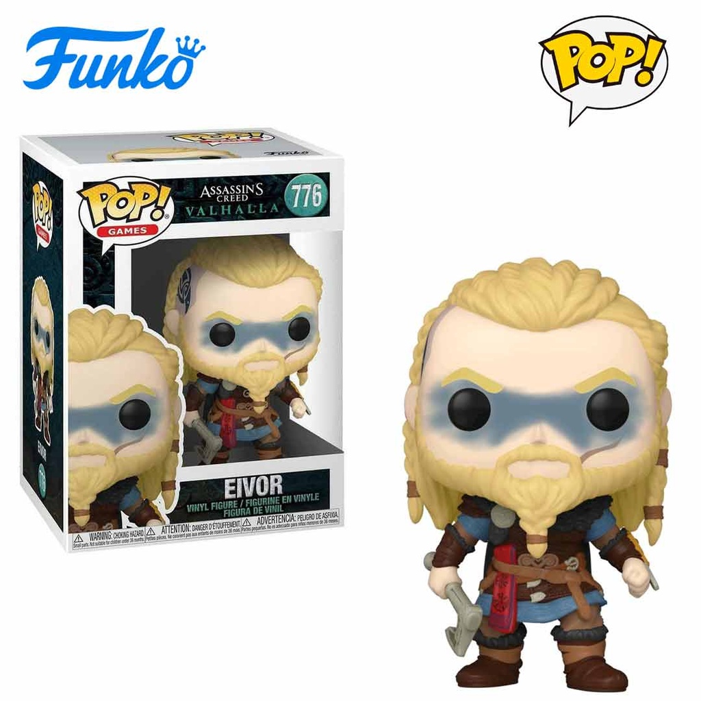 Funko POP! Games: Assassin's Creed Valhalla Eivor 3.75-in Vinyl Figure