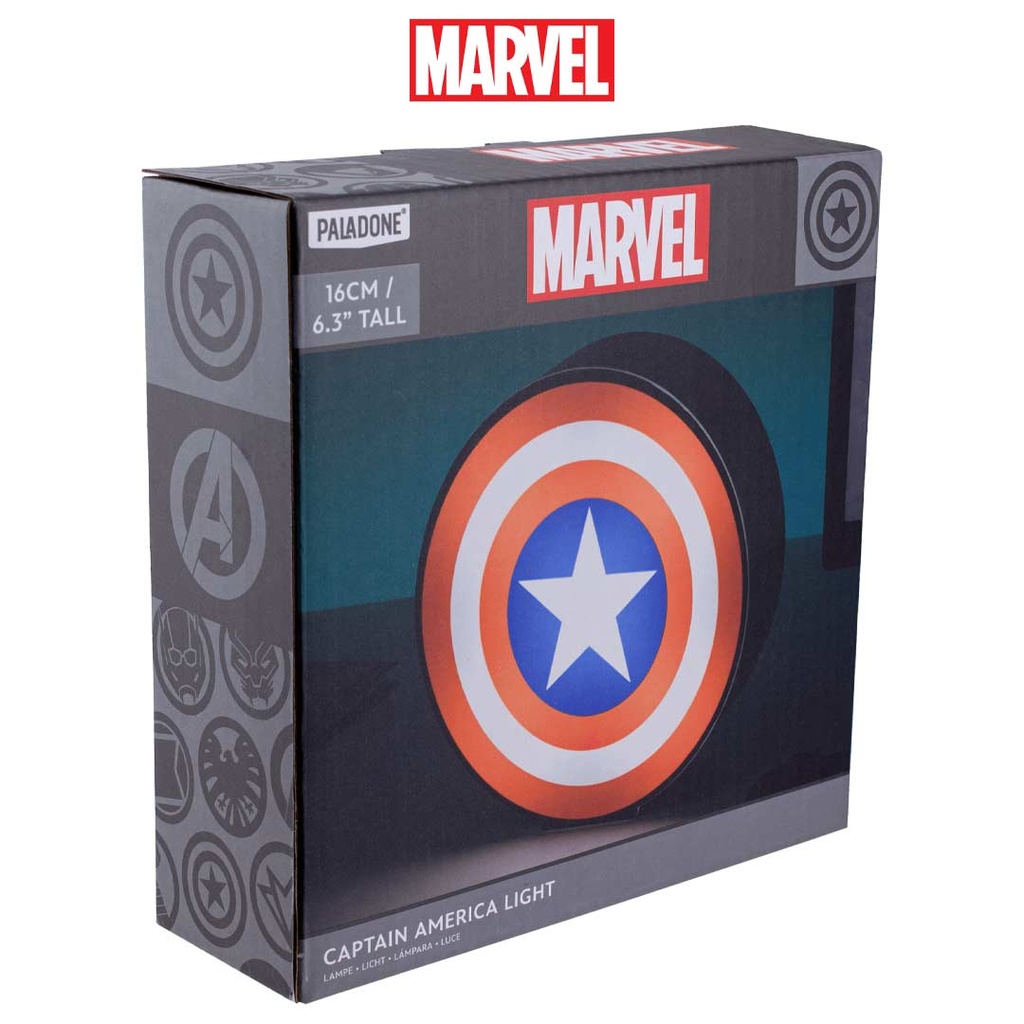 Marvel Avengers Box Light Captain America 15 Cm