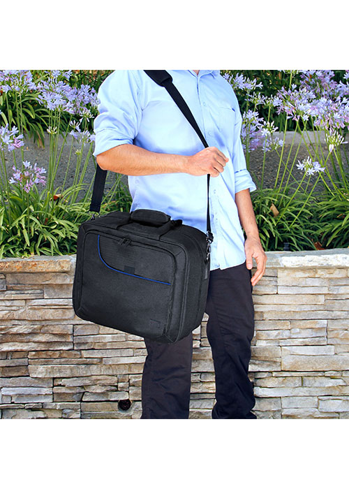 S13 Protective Adjustable Device Case - Blue (USA GEAR)