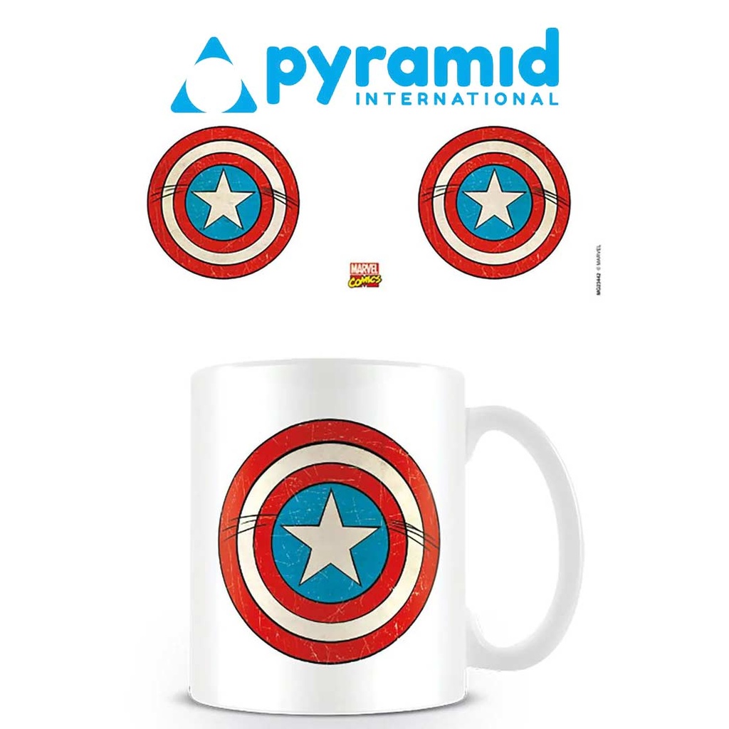 Pyramid - MARVEL COMICS (CAPTAIN AMERICA SHIELD) MUG