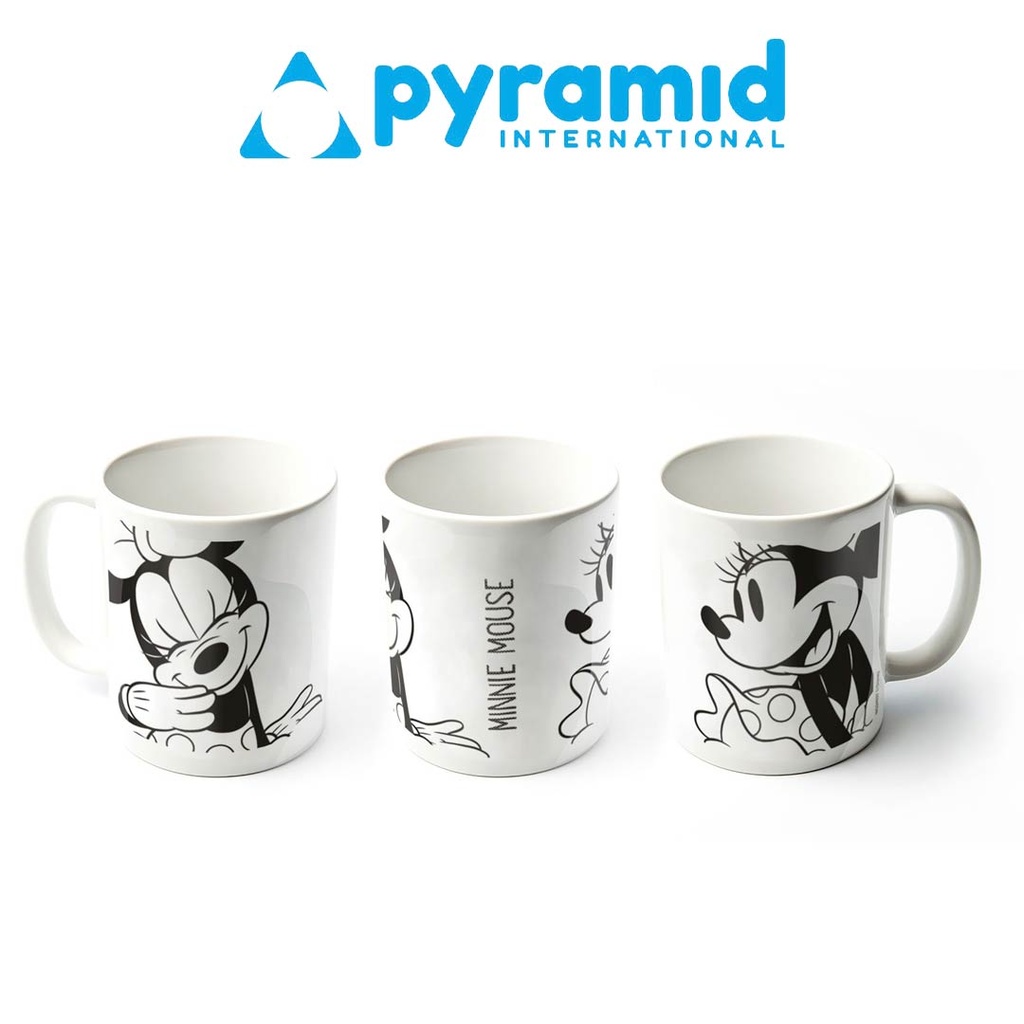 Pyramid - MINNIE MOUSE (B&W) MUG