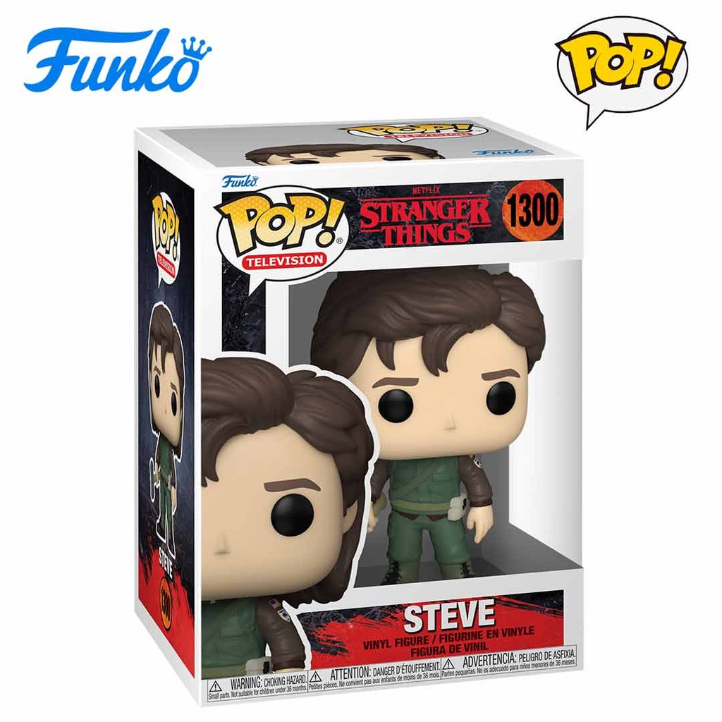 Stranger Things Season 4 Steve Harrington as a Hunter Pop! Vinyl Figure
