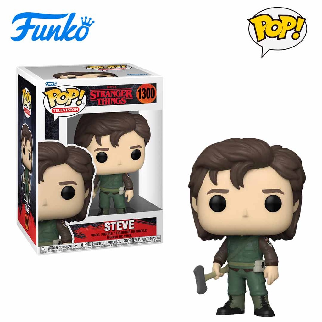 Stranger Things Season 4 Steve Harrington as a Hunter Pop! Vinyl Figure