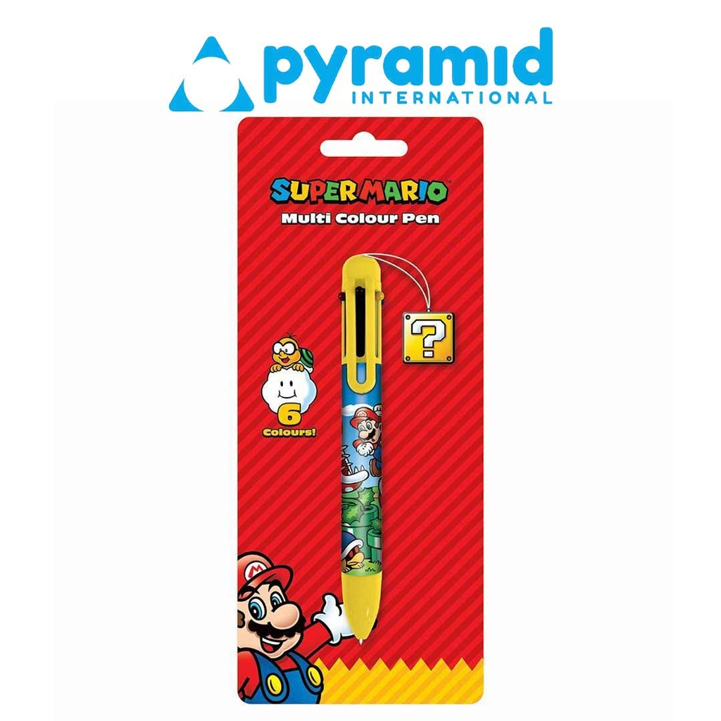 Pyramid - SUPER MARIO (COLOUR BLOCK) MULTI COLOUR PEN