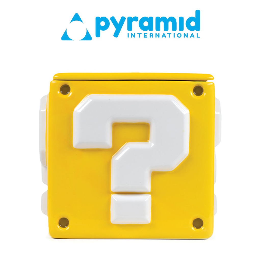 Pyramid - SUPER MARIO (QUESTION MARK BLOCK) COOKIE JAR