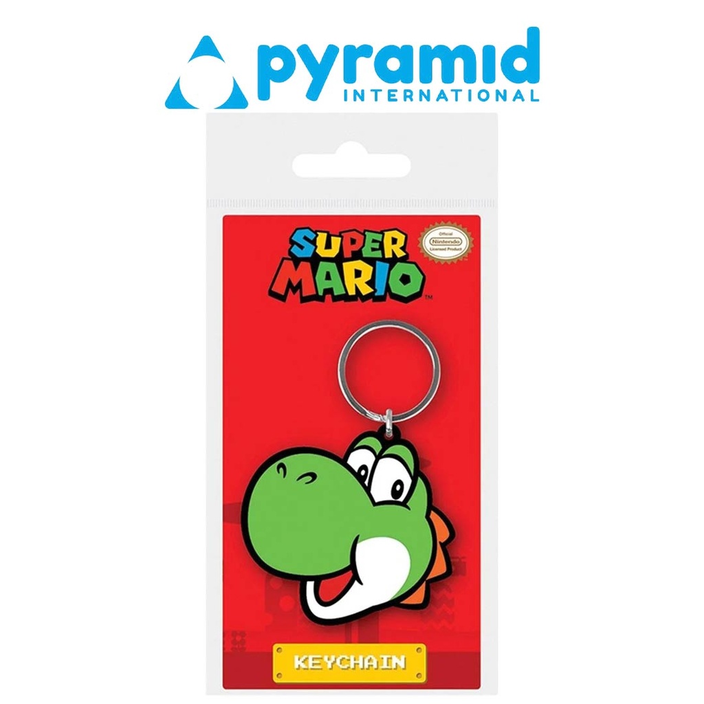 Pyramid - SUPER MARIO (YOSHI) RUBBER KEYCHAIN