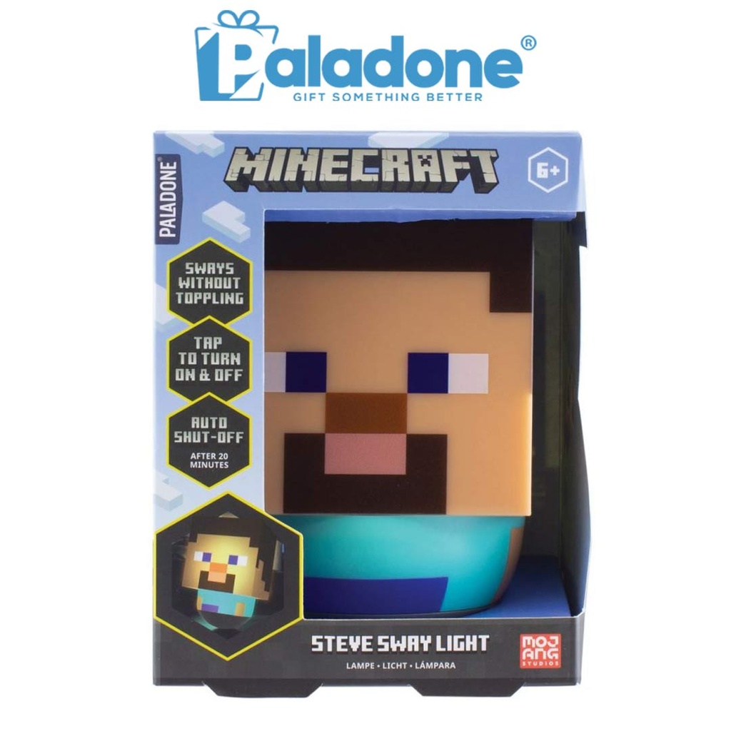 Minecraft lamp Steve Sway 12 cm