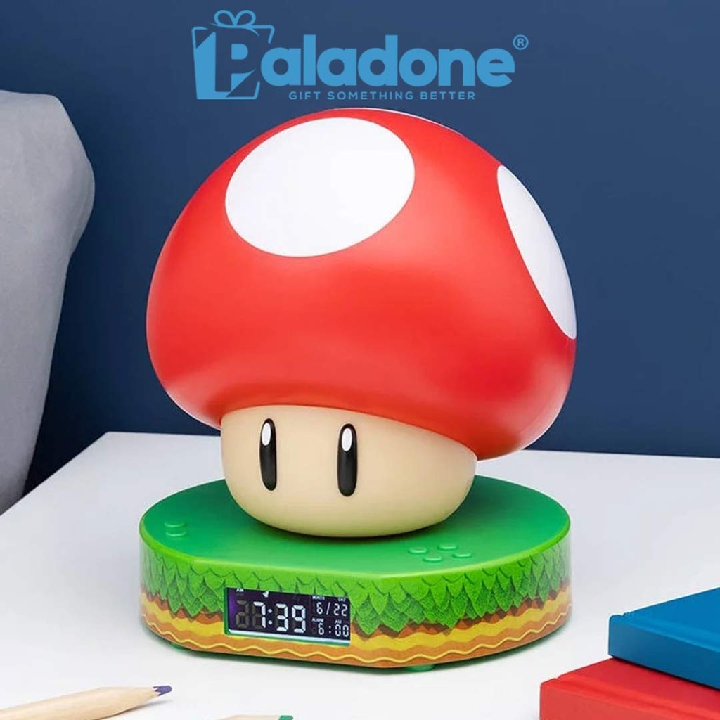 Paladone Super Mario Mushroom Alarm Clock