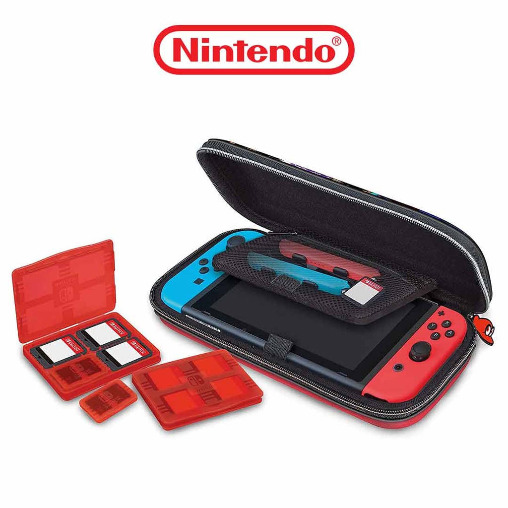 NS Game Traveler Deluxe Travel Case - Mario Odyssey
