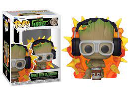 Funko POP! Pop! Marvel: I Am Groot - Groot w/ Detonator