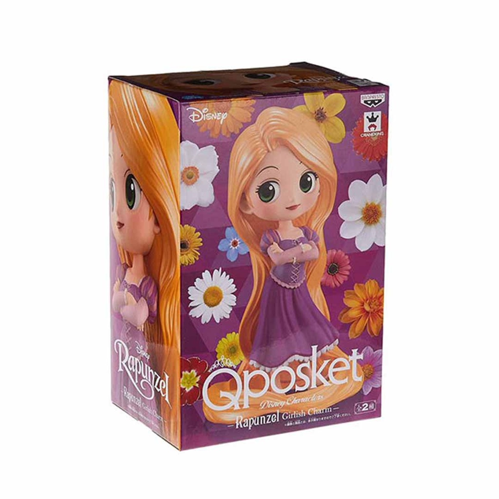 Banpresto -  Q Posket Disney Characters -Rapunzel Girlish Charm-(A Normal