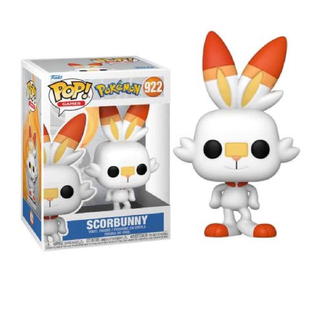 Funko POP!  Games: Pokemon - Scorbunny (EMEA)